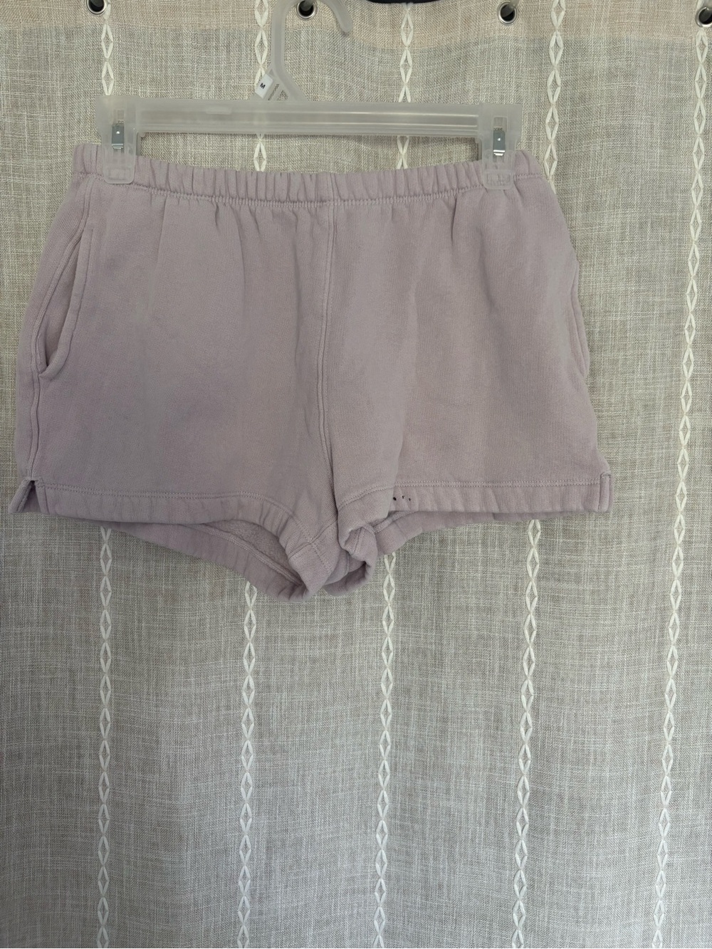Women's Pink Fleece Lounge Shorts
